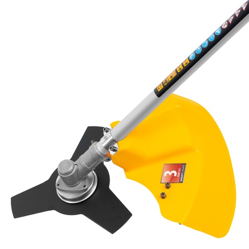 Триммер электрический TE-1200, 1200 Вт, 380 мм, катушка + диск, разборная штанга Denzel фото 3