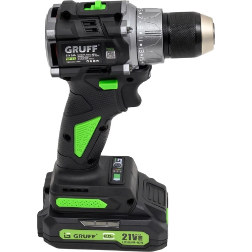 Аккумуляторный шуруповерт GRUFF GF-21 фото 7