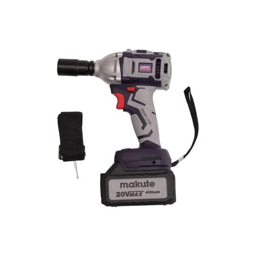 Гайковерт аккумуляторный бесщеточный ударный Makute 20В, 320Нм CW001-BL фото 6 Гайковерт аккумуляторный бесщеточный ударный Makute 20В, 320Нм CW001-BL фото 6