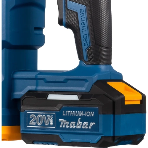 Аккумуляторный бесщеточный ударный перфоратор MABAR со светодиодной подсветкой рабочей зоны 2600-21700 фото 10