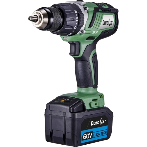 Аккумуляторная дрель Durofix 1/2(13мм) 60В 1 АКБ 2,5Ач+ЗУ RK60132-PM