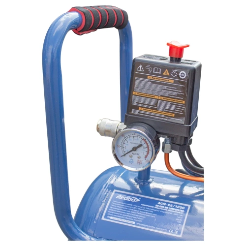 Компрессор безмасляный Redbo ACN-25/1200, 1.2кВт, 105л/мин, 25л, 2цил 39773 фото 10 Компрессор безмасляный Redbo ACN-25/1200, 1.2кВт, 105л/мин, 25л, 2цил 39773 фото 10