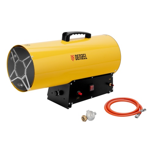 Газовая тепловая пушка GHG-50, 50 кВт, 1400 м3/ч, пропан-бутан Denzel фото 17