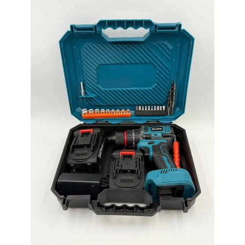 Бесщеточная аккумуляторная дрель-шуруповерт BlackWeld JZ02-10-2Y 21V 2.0Ah 150177 фото 8