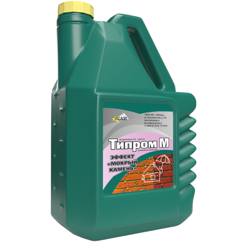 Модификатор гидрофобизирующий Типром М 5 л фото 3