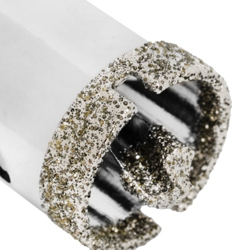 Сверло алмазное по керамограниту, 20 х 67 мм, трехгранный хвостовик Matrix фото 5