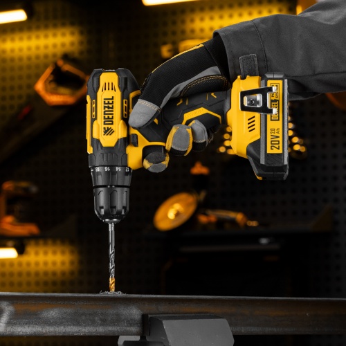 Дрель-шуруповерт аккумуляторная CDQ-20, Li-Ion, 20 В// Denzel фото 25