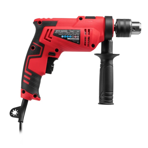 Дрель ударная MID-600, 600 Вт, 0-3000 об/мин, 0-48000 уд/мин MTX фото 6