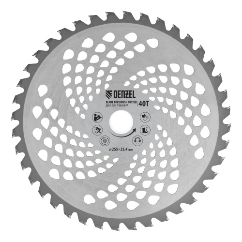 Триммер бензиновый DGT 430S, 43 см3, 2.5 л. с, разъемная штанга, состоит из 2 частей Denzel фото 23