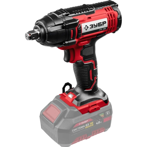 Ударный гайковерт ЗУБР 18В, без АКБ, в коробке ГУЛ-255 фото 3 Ударный гайковерт ЗУБР 18В, без АКБ, в коробке ГУЛ-255 фото 3