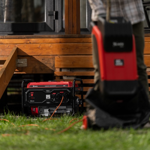 Генератор бензиновый RS-4000, 3,3 кВт, 230В, ручной стартер MTX фото 27