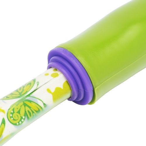 Грабли веерные 9 - зубые, 130 х 415 мм, стальные, пластиковая рукоятка, Flower Green, Palisad фото 7