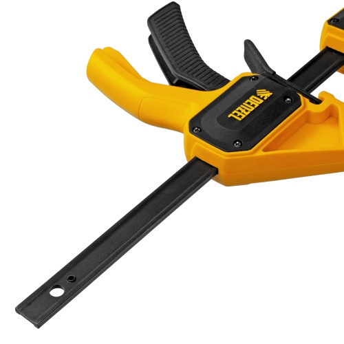 Струбцина F-образная, быстрозажимная, 150 х 55 мм, усиленный нейлоновый корпус Denzel фото 5