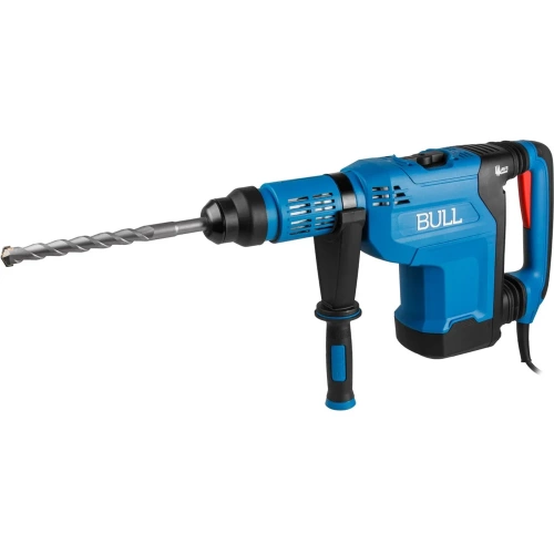Перфоратор BULL BH 5001 в чем. 1500Вт, 5-15Дж, 50мм, 2 реж. + 1 зуб., 1 сверло, SDS-max, рег. об. 1333955 фото 3