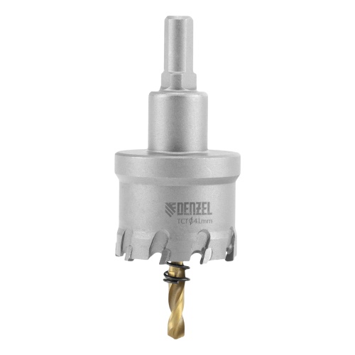 Коронка по металлу твердосплавная, 41 мм Denzel фото 3