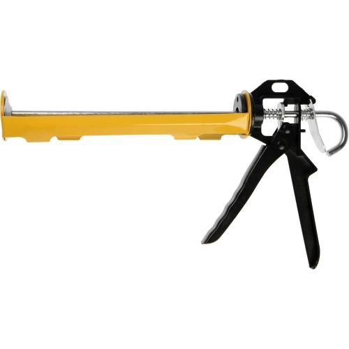 Пистолет для герметика ТУНДРА  полуоткрытый, круглый шток, 225 мм 1935502 фото 3