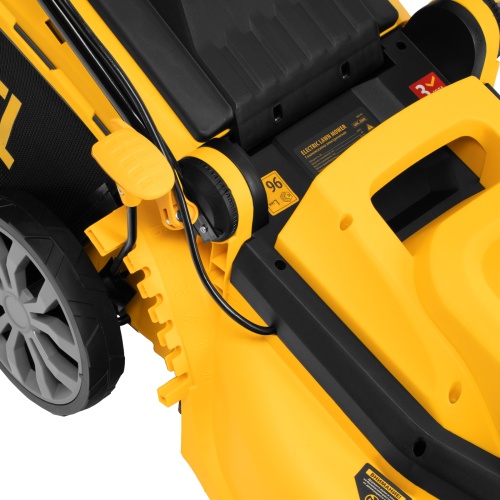 Газонокосилка электрическая GMC-2000, шир. 44см, 2000 Вт, 6 уров., травосб. 45 л Denzel фото 14