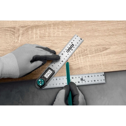 Электронный транспортир-угломер KRAFTOOL DPM-20 200 мм 34682 фото 6