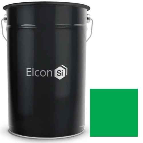 Эмаль термостойкая Elcon Max Therm 400 градусов зелёная 25 кг