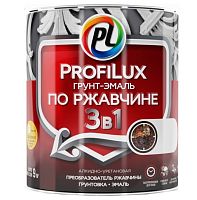 Грунт-эмаль Profilux 3 в 1 по ржавчине белая 0,9 кг