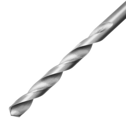 Сверло по металлу, 6.5 мм, полированное, HSS, 10 шт, цилиндрический хвостовик Matrix фото 2