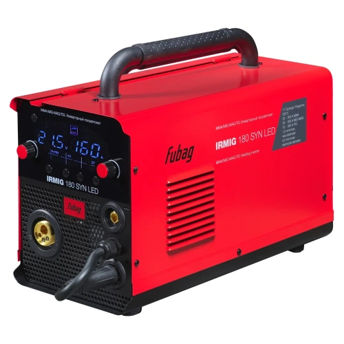 Сварочный полуавтомат FUBAG IRMIG 180 SYN LED с горелкой 250А в комплекте 646403 Сварочный полуавтомат FUBAG IRMIG 180 SYN LED с горелкой 250А в комплекте 646403