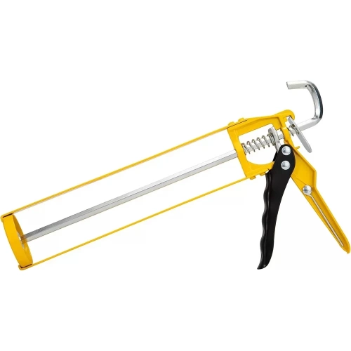 Пистолет для герметика DELI 230мм DL2360 (скелетный тип) 98423 фото 5 Пистолет для герметика DELI 230мм DL2360 (скелетный тип) 98423 фото 5