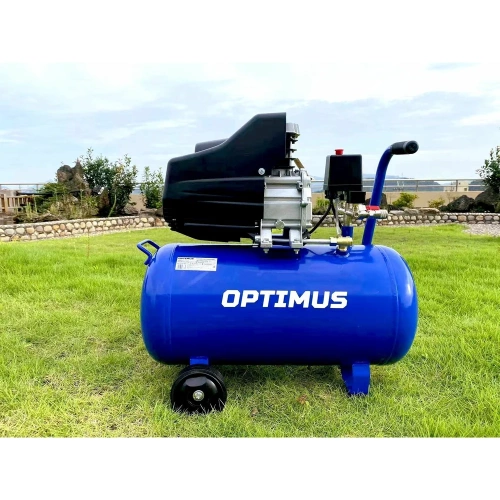 Поршневой компрессор Optimus 300л/мин, 2.2 кВт, 220 В, ресивер 50 л hd OPT-305030 фото 7
