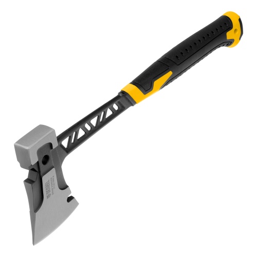 Топор цельнокованый 600 г, двухкомпонентная обрезиненная рукоятка Denzel фото 5