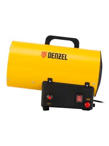 Газовая тепловая пушка GHG-10, 10 кВт, 300 м3/ч, пропан-бутан Denzel фото 3