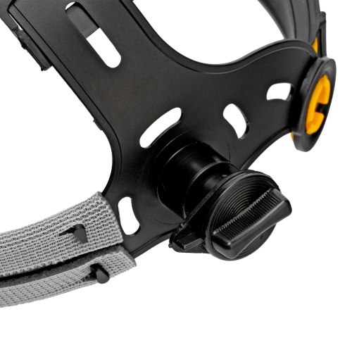 Щиток защитный лицевой с сеткой "СВОНА" НС-01 "ЛЮКС", плавная регулировка храповик Denzel фото 9