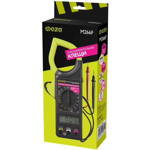 Токоизмерительные клещи ФАZА M266F 5000353 фото 10 Токоизмерительные клещи ФАZА M266F 5000353 фото 10