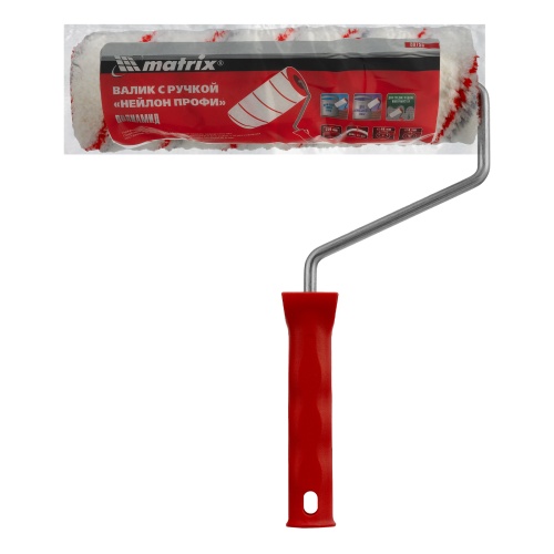 Валик "Нейлон Профи", 250 мм, ворс 12 мм, D 48 мм, D ручки 8 мм, полиамид Matrix фото 6