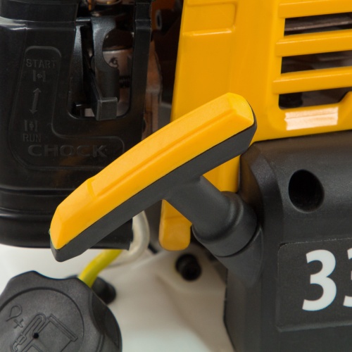 Триммер бензиновый DT 33S, 33 см3, 1.8 л. с, разъемная штанга, состоит из 2 частей Denzel фото 6