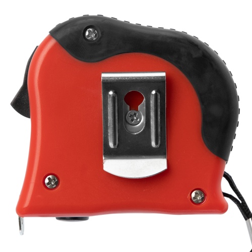 Рулетка Double fixation,5 м х 19 мм,обрезиненный корпус,двойная плавная фиксация Matrix фото 5