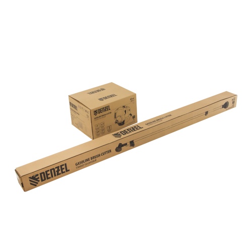 Триммер бензиновый DR-43, 43 см3, неразъемная штанга, состоит из 2 частей Denzel фото 17