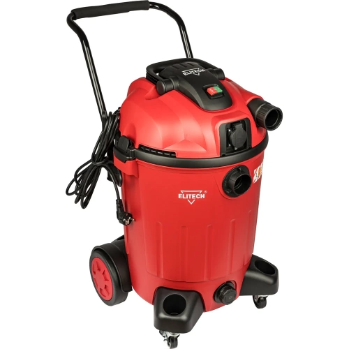 Пылесос строительный Elitech ПС 1260А 1200Вт, 60л, 200мБар 207387 фото 5