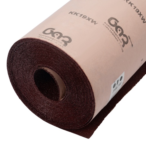 Шкурка на тканевой основе, зернистость № 80, 775 мм х 20 м, "БАЗ" фото 4 Шкурка на тканевой основе, зернистость № 80, 775 мм х 20 м, "БАЗ" фото 4