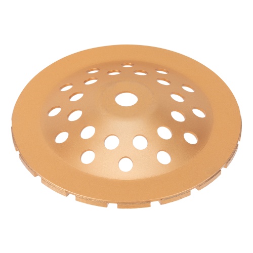 Чашка алмазная зачистная, 230 мм, двухрядная Matrix фото 4