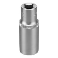 Головка торцевая удлиненная, 22 мм, шестигранная, CrV, под квадрат 1/2 Stels