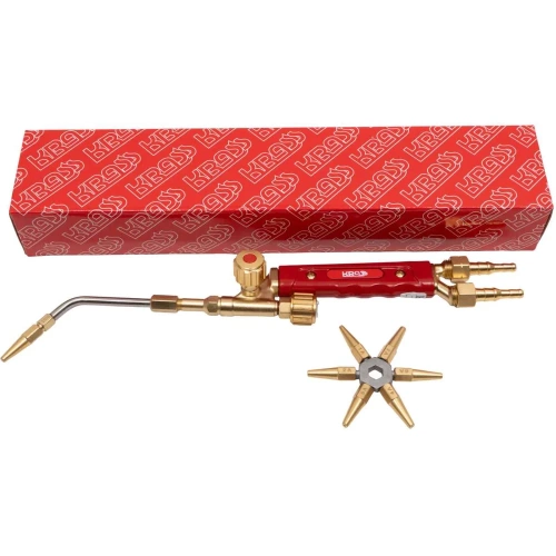 Горелка ацетиленовая JETSOUD-01А  для деликатных работ (с универсальным ниппелем 6/9) KRASS G0767789KR