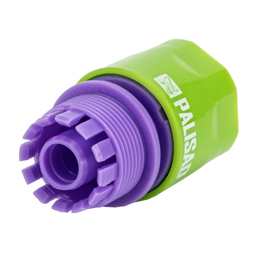 Соединитель пластмассовый, быстросъемный для шланга 1/2 Palisad фото 4 Соединитель пластмассовый, быстросъемный для шланга 1/2 Palisad фото 4