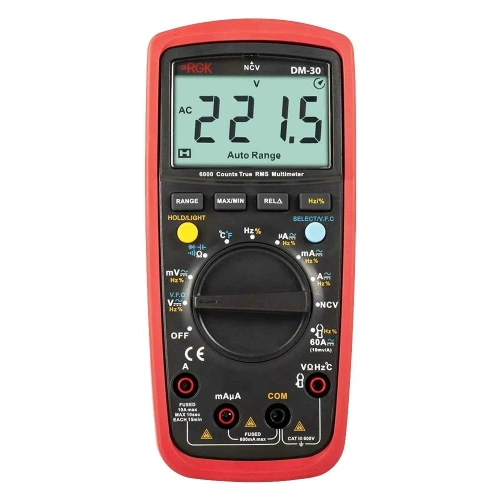 Цифровой мультиметр RGK DM-30 с поверкой 779654 Цифровой мультиметр RGK DM-30 с поверкой 779654