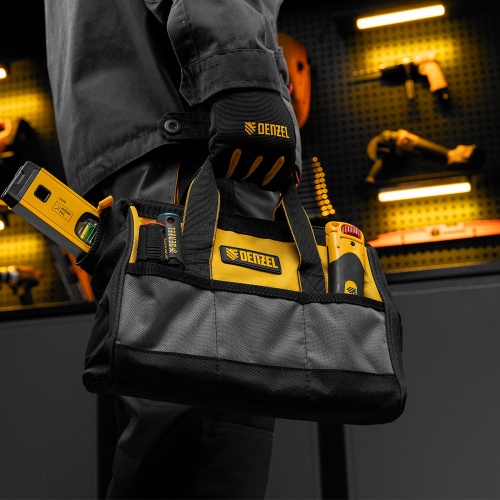 Сумка для инструмента, 305х190х195 мм, 14 карманов Denzel фото 13 Сумка для инструмента, 305х190х195 мм, 14 карманов Denzel фото 13