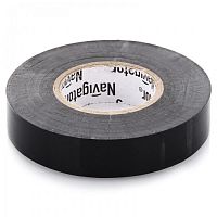 Изолента ПВХ Navigator NIT-B15-20/BL черная 15 мм 20 м