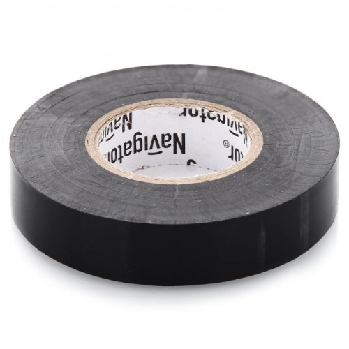 Изолента ПВХ Navigator NIT-B15-20/BL черная 15 мм 20 м Изолента ПВХ Navigator NIT-B15-20/BL черная 15 мм 20 м