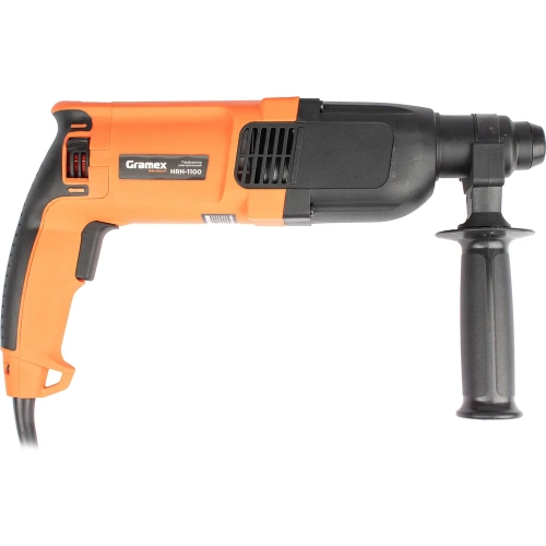 Перфоратор электрический Gramex HRH-1100 (1100Вт,0-1400об/мин,0-5500уд/мин,4,0Дж,3 реж,SDS+) кейс (1/4) 018505 фото 9 Перфоратор электрический Gramex HRH-1100 (1100Вт,0-1400об/мин,0-5500уд/мин,4,0Дж,3 реж,SDS+) кейс (1/4) 018505 фото 9