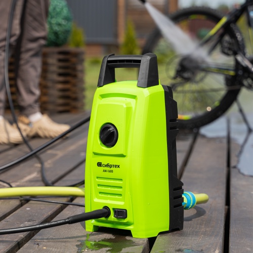 Моечная машина высокого давления АМ-1600, 1600 Вт, 130 бар, 330 л/ч, переносная Сибртех фото 42