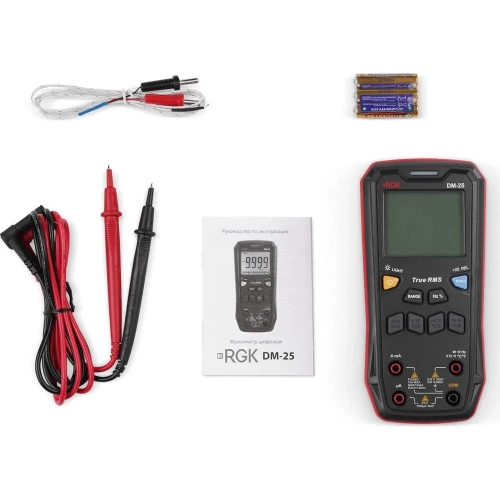 Цифровой мультиметр RGK DM-25 755160 фото 6
