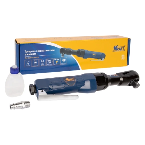 Трещотка пневматическая PRO KRAFT 1/2DR усиленная 100 Нм KT 707022 фото 8